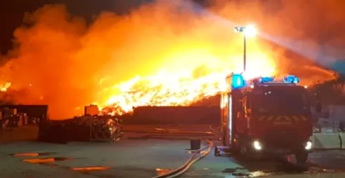 Incendie maîtrisé à Bétheny