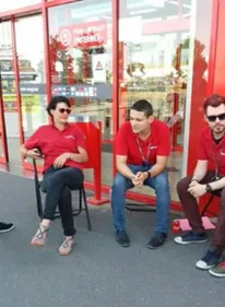 Mobilisation des salariés de Conforama à Saint-Memmie