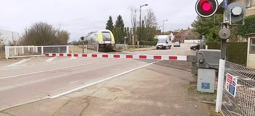 Collision entre un train et une voiture