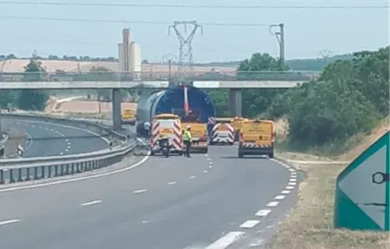 Ça coince sur la RN44