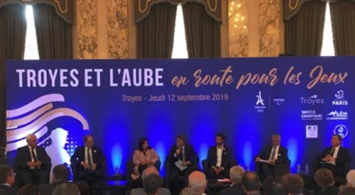 Troyes et l'Aube de plus en plus proches des JO 2024.