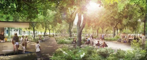 Un parking en hauteur pour les Promenades