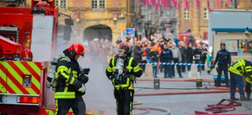 Important incendie à Charleville-Mézières