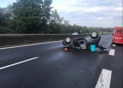 Collision entre six véhicules