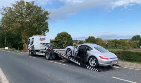 Un conducteur beaucoup trop pressé