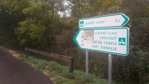 La vélovoie du Lac d'Orient complète en 2020.