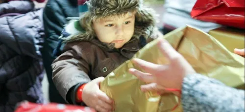 Collecte de jouets à Reims pour le Secours populaire