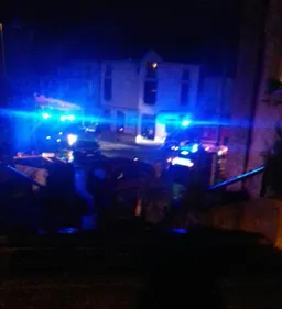 Très violent incendie en cours