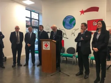 Nouvel accueil de jour de la Croix Rouge à Troyes.