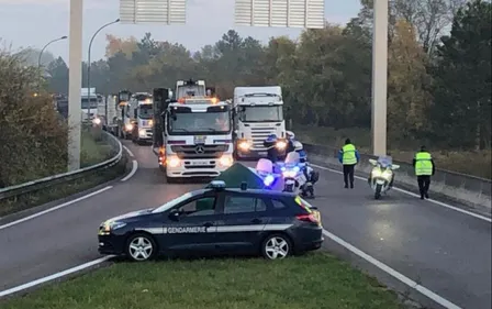 Opération "escargot" ce mardi à Troyes