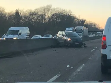 Accident sur la traversée urbaine de Reims