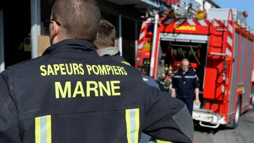 Les pompiers de Reims solidaires d'une de leurs collègues gravement...