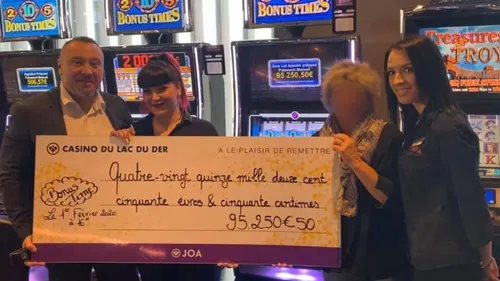 Jackpot au casino du Der