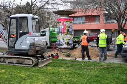 Importante fuite de gaz