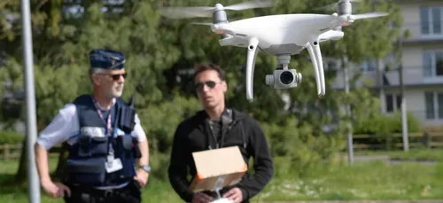 Les contrôles renforcés par des drones dans les Ardennes