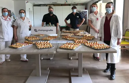 Solidarité avec Nico Super-Héros à l'Ehpad de Vertus