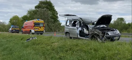 Accident entre un poids-lourd et une voiture