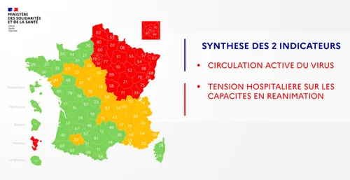 La nouvelle carte du déconfinement