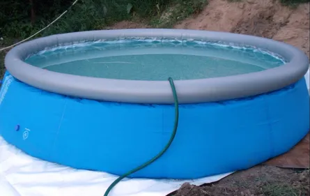 Ils installent une piscine...dans leur salon