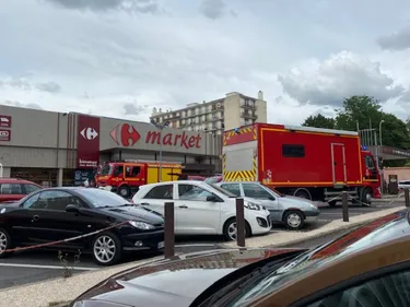 Fuite de gaz dans un supermarché de Reims