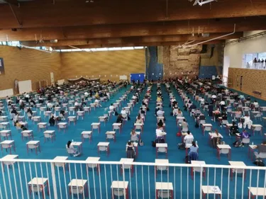 Ils passent leur examen au parc des expositions de Reims