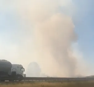 Violent feu de champ dans la Marne