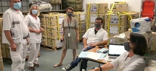 Le CHU de Reims envoie 5 tonnes de matériel médical au Liban