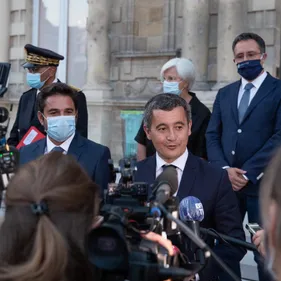 Les annonces de Gérald Darmanin à Reims