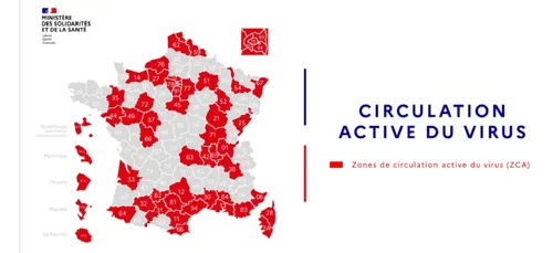 Covid: La Marne et la Haute-Marne en zone rouge