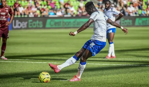 Reims chute à Metz