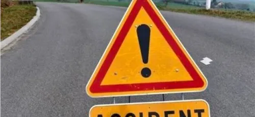 Accident entre un poids-lourd et un vélo