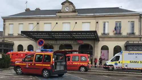 Accident mortel en gare d'Epernay