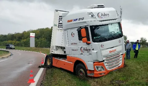 Au volant d'un 40 tonnes, avec 2,5 g d'alcool dans le sang