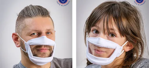Des masques transparents et homologués fabriqués dans la Marne