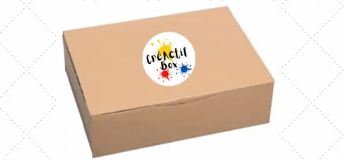 La CréActif Box: une box mensuelle remplie d'activités manuelles...