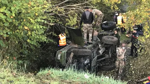 Quatre militaires blessés dans un accident