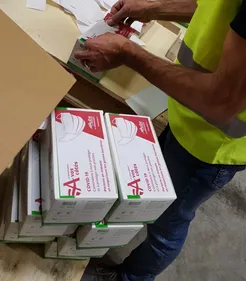 1,5 millions de masques pour les collèges et les agents des communes