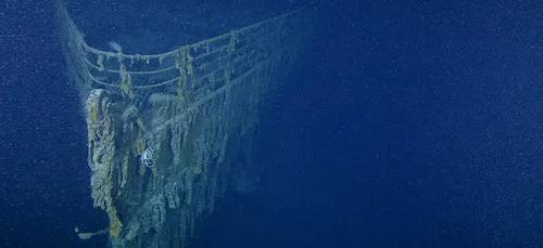 Au cœur de l'épave du Titanic
