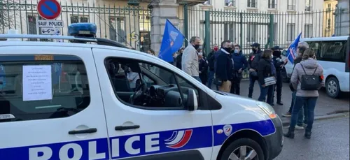 Nouvelle mobilisation des policiers à Troyes