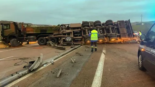 Accident de porte char