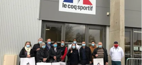 Le Coq Sportif solidaire des restaurateurs