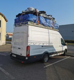 Véhicule surchargé