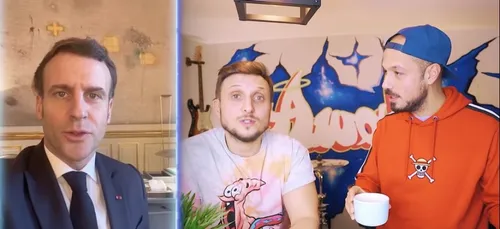 Le président a tourné dans une vidéo avec deux youtubeurs