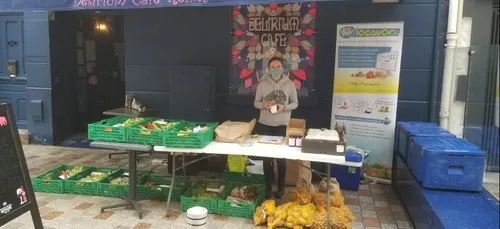 Un locavor dans le centre-ville de Reims