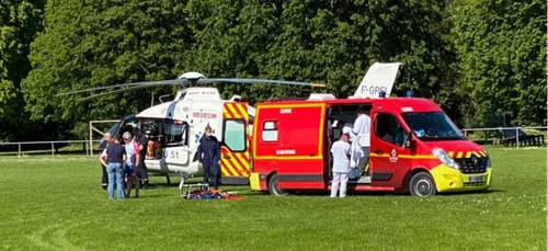 Un adolescent gravement blessé