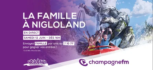Gagnez vos entrées pour Nigloland avec La Famille