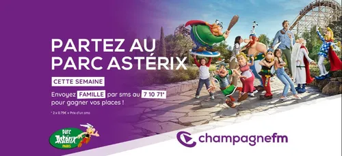 Gagnez vos invitations pour le Parc Astérix
