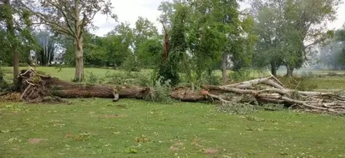 Le golf de Reims ravagé par l'orage