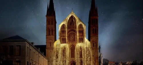 Régalia débarque sur la basilique Saint-Remi