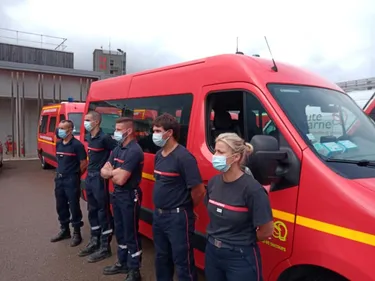 Des pompiers de la région en renfort dans le sud